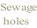 Sewage  holes